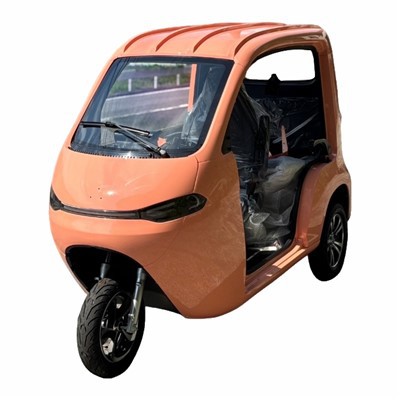 Roda Tiga Elektrik Dewasa separuh tertutup